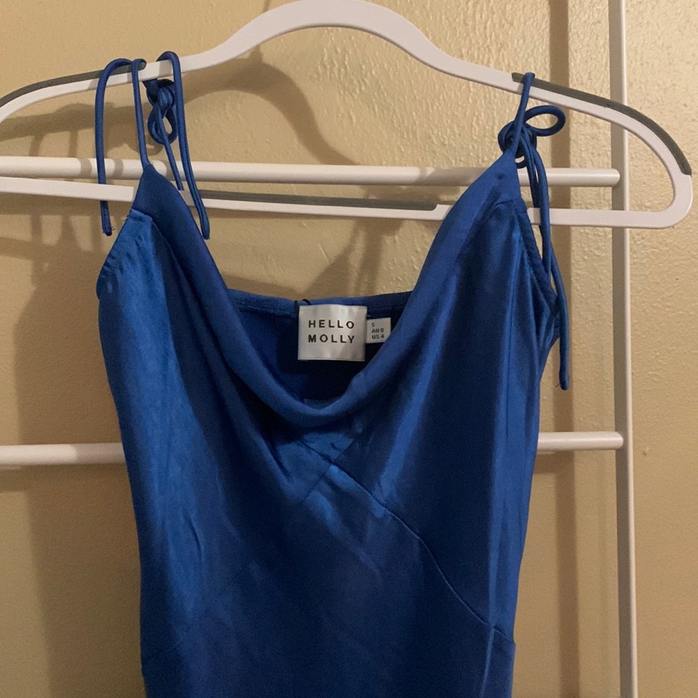 Hello Molly Royal Blue Midi dress